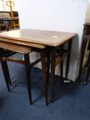 1960's Teak Nest of 3 Tables