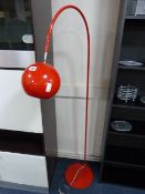 Red Standard Lamp