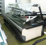 2.5m Nuttall remote (no motor) serve over chiller counter