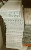 Approx 100 x Tegometall pegback panels 1330 x 400