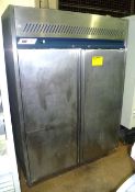 Williams 2 door st/steel chiller. Not reaching temperature