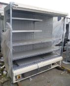Verco K250 integral multideck chiller, 1 end panel only