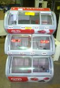 Iarp Visimax 900, 3 tier ice cream freezer. Tested – ok