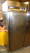 Caravell/Fruilinox single door freezer upright stainless steel tested & serviced
