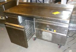 Olis 3 drawer under counter prep chiller, 1.6, tested