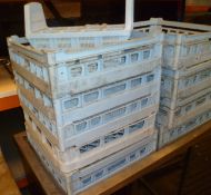 5 no 600 x 600 Hobart dishwasher trays & cutlery holder