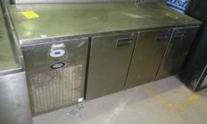 Foster 3 door st/steel prep chiller