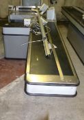 4m x 1300 supermarket conveyor checkout