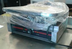 Panini grill, tested and cleaned