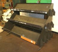 *3-tier fruit & veg stand, 1900mm long