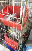 Contents of cage – tools, electrical items etc