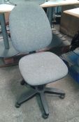 Typist swivel chair