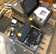 Pallet of 7 x cases of refrigeration engineer's kit