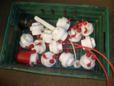 Box of fire / smoke detectors + siren