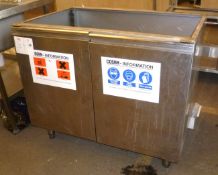 Stainless steel cupboard carcass