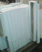 Approx 35 x ceiling suspended side lights 1200 x 200