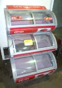 Iarp Visimax 900, 3 tier ice cream freezer
