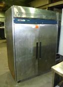 Williams 2 door st/steel chiller, tested