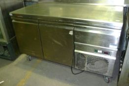 Olis 2 door st/steel prep chiller