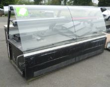 2.5m Nuttall integral serve over chiller counter