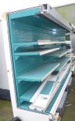 Verco 2m integral multideck chiller, no end walls