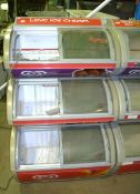 Iarp Visimax 900, 3 tier ice cream freezer – untested