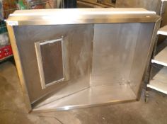 Extract canopy 1500mm x 1200