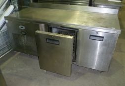 Foster 2 drawer st/steel prep chiller