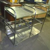 Trolley for 2 x oven + electrics