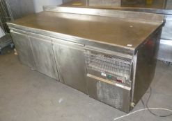 Olis 3 door undercounter prep freezer