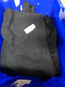 *Box containing Black Polo Shirts