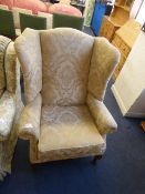 Wing Backed Easy Chair