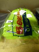 *Pack containing Green Beanie Hats