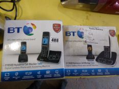 *2 Sets of BT Cordless Telephones with Answer Machine