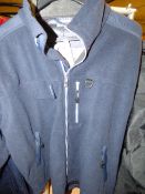 *XXL Tranemo Navy Blue Fleece Style Working Jacket