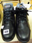 *Pair of Goliath Black Safety Shoes Size 9