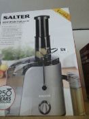 *Salter 800w Fruit Juicer