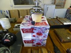 2 Prolectrix Fountains  & Chocolatier