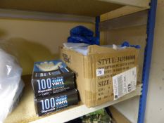 *Box containing Assorted Disposable Gloves