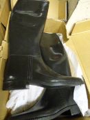 *Pair of Size 7 Black Riding Boots