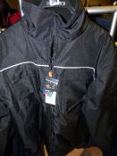 *Work Guard by Result Black Work Jacket - Large