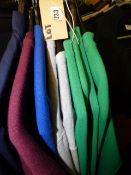 *9 Assorted Sweat Shirts - Assorted Sizes & Colours
