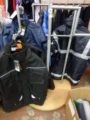 *Swastika Garment Rail in Silver & Light Beech Finish