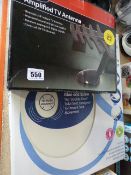 *Amplified TV Antenna & Toilet Seat