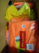 *Box containing Assorted Fluorescent Clothing