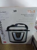 *10 in 1 Automatic One Touch Pressure Cooker