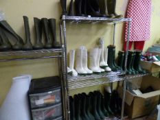 *3 Pieces of Chrome Adjustable Shelving