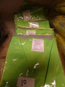 *10 Extra Large Green fluorescent Vests