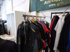 *Tubular Chrome Free Standing Garment Rail