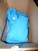 *Box containing Assorted Blue Hoodies